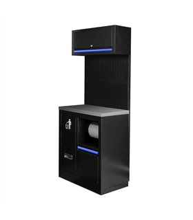 CONJUNTO DE MUEBLES MODULARES (7PCS) - AZUL