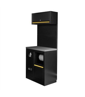 CONJUNTO DE MUEBLES MODULARES (7PCS) - DORADO