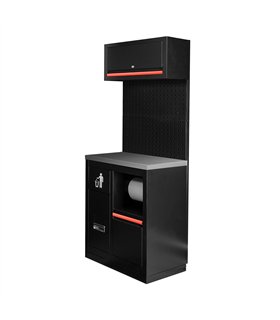 CONJUNTO DE MUEBLES MODULARES (7PCS) - ROJO