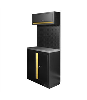 CONJUNTO DE MUEBLES MODULARES (7PCS) - DORADO