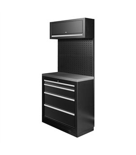 CONJUNTO DE MUEBLES MODULARES (7PCS) - PLATA