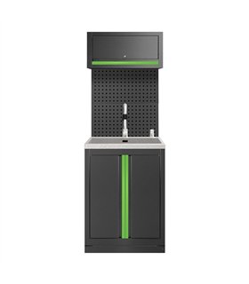 CONJUNTO DE MUEBLES MODULARES (6PCS) - EXTENSIÓN DE ARMARIO CON FREGADERO (REF.18103)