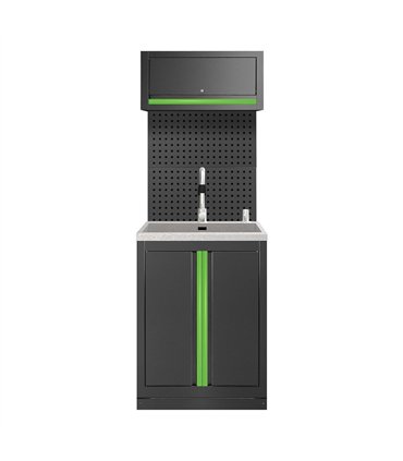 CONJUNTO DE MUEBLES MODULARES (6PCS) - EXTENSIÓN DE ARMARIO CON FREGADERO (REF.18103)