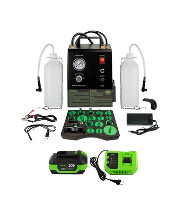 60067 SANGRADOR DE FRENOS ELÉCTRICO A BATERÍA + 60013 BATERÍA LI-ION 4.0AH 
