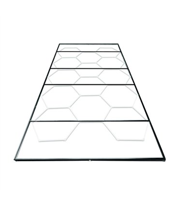 SET DE LUCES LED HEXAGONALES PARA TECHO CON KIT DE SOPORTE METÁLICO