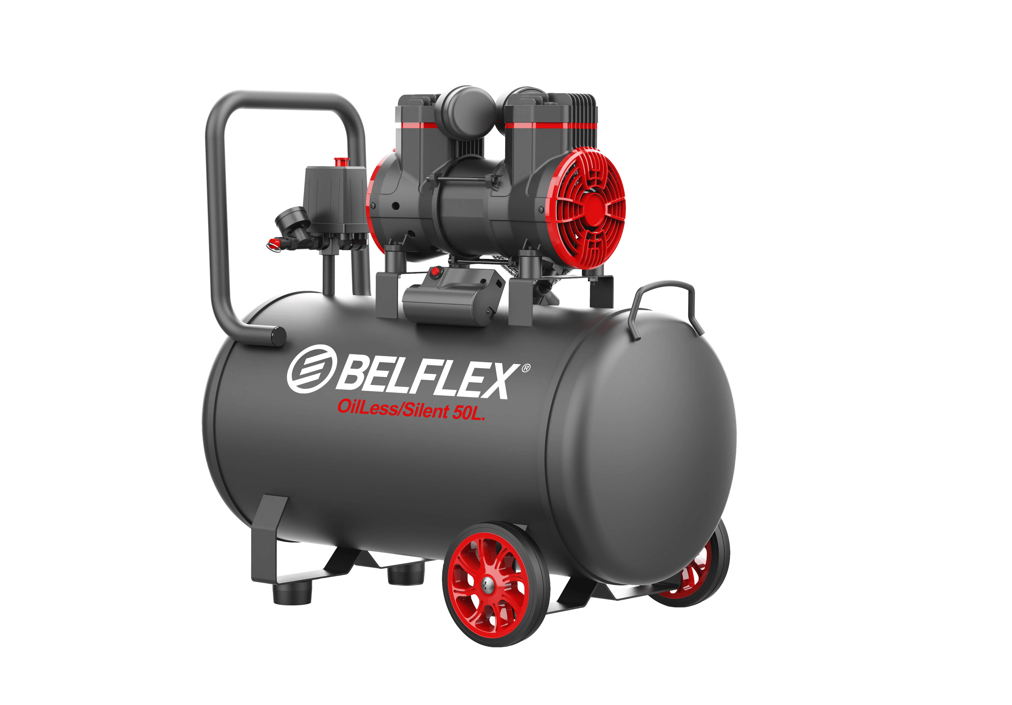 Bleflex COMPRESOR AIRE SILENCIOSO BELFLEX BF50 SILENT PROFESIONAL